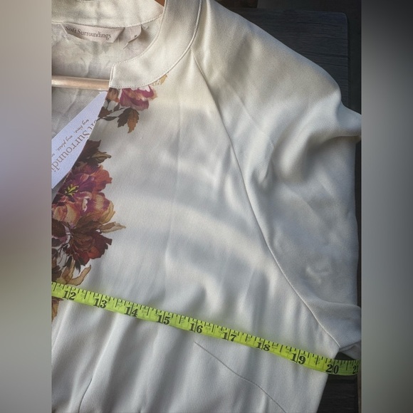 Soft Surroundings Paulette Shirtdress Sleeve Sundress Sz Medium NWT - Picture 14 of 14